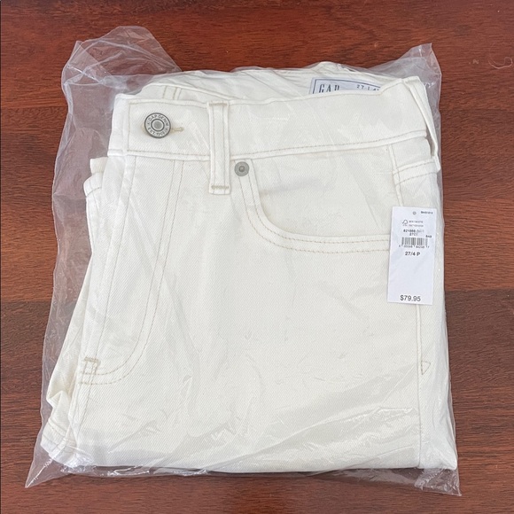 GAP Pants - GAP Cream Denim Jeans, NWT